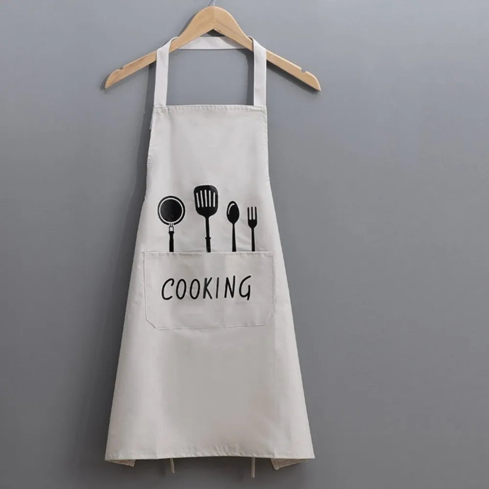 Cotton Knit Brief Sleeveless Apron for Sanitary Use