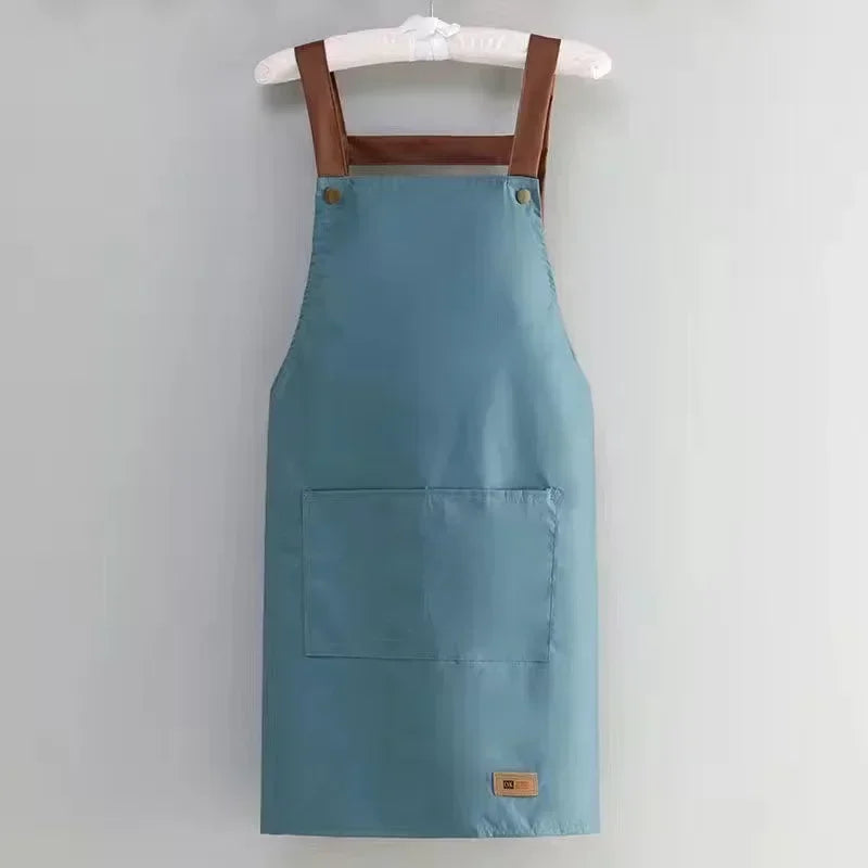 Cotton Knit Brief Sleeveless Apron