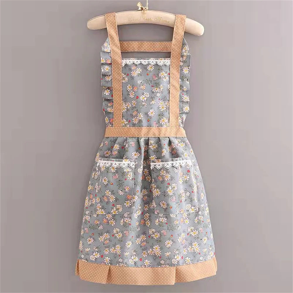Durable Canvas Waist Apron for Sanitary Use