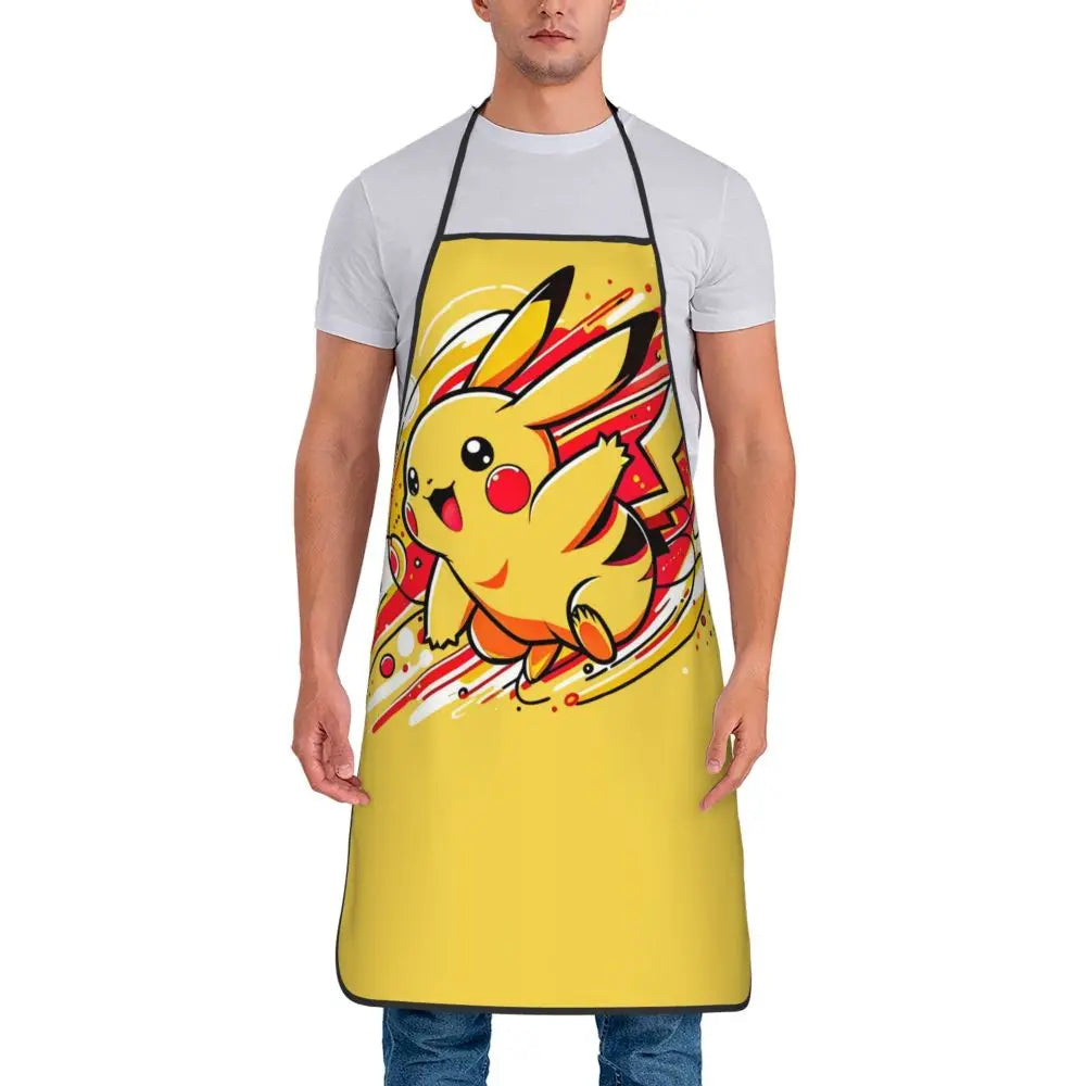 Lightweight Non-Woven Fabric Bib Apron for Cleaning