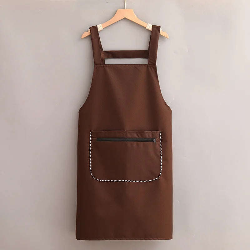Waterproof Canvas Waist Apron for Cleaning