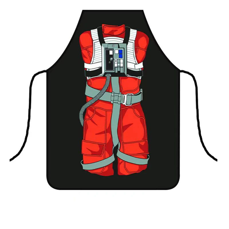 Adjustable Polyester Bib Apron for Cooking and Cleaning