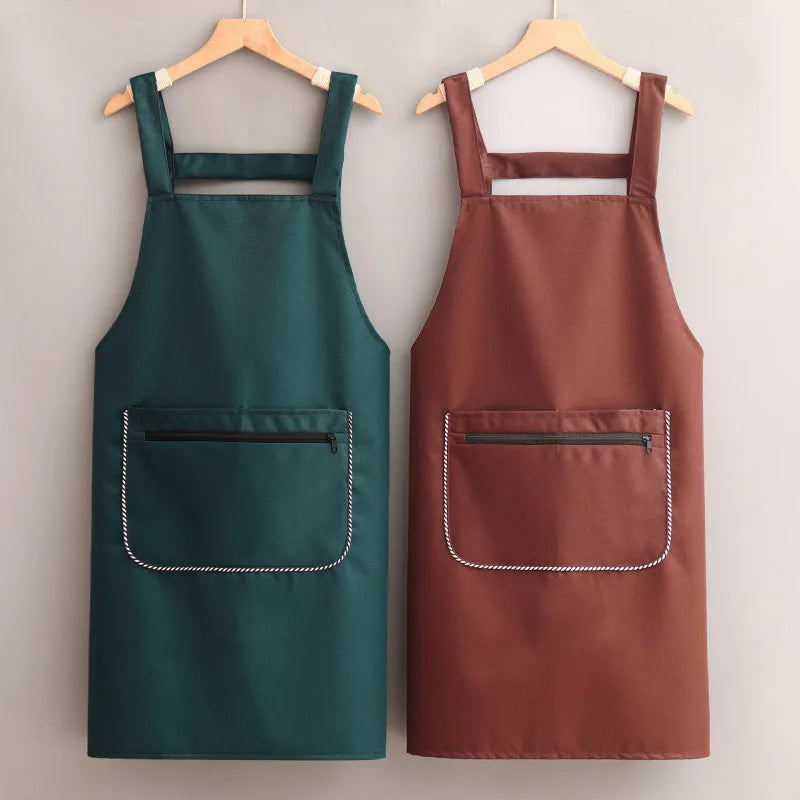 Waterproof Canvas Waist Apron for Cleaning