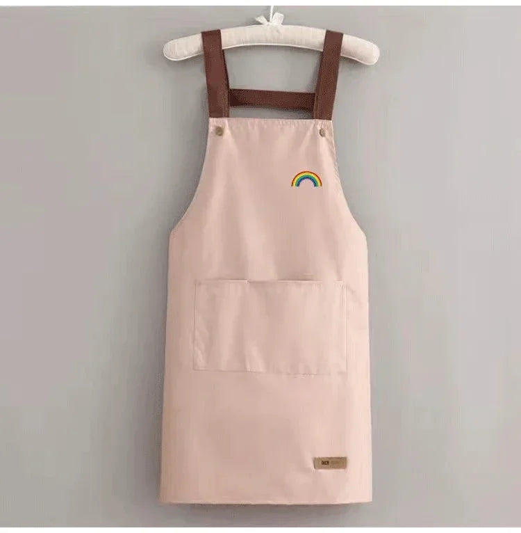 Cotton Knit Brief Sleeveless Apron