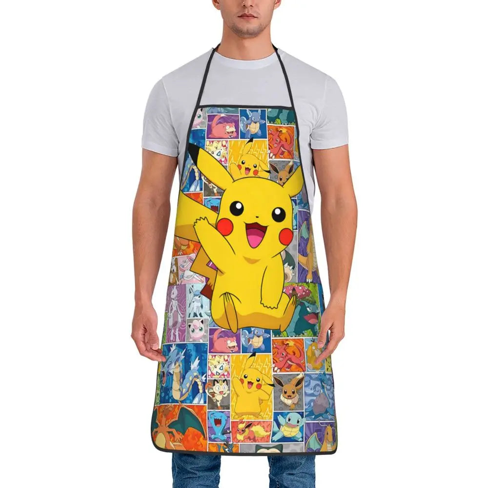 Lightweight Non-Woven Fabric Bib Apron for Cleaning