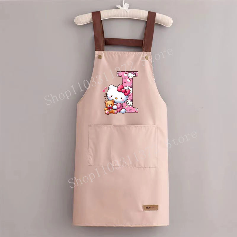 Hello Kitty Sleeveless Bib Apron for Adults