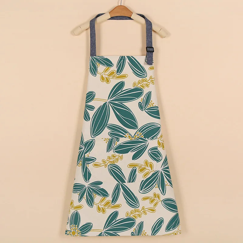 Waterproof Cotton Non-Woven Fabric Bib Apron for Cleaning