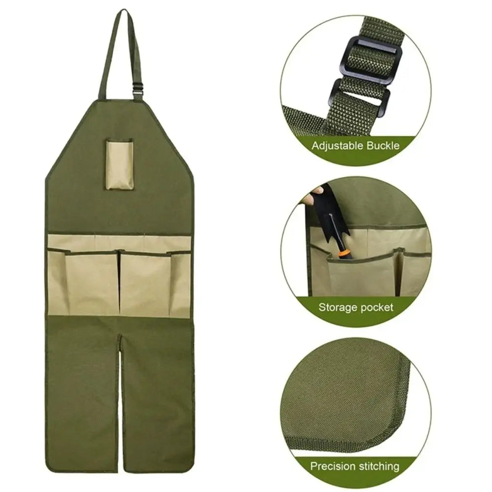 Outdoor Work Apron – Protective Gardening Leggings for Dirt, Debris & Water