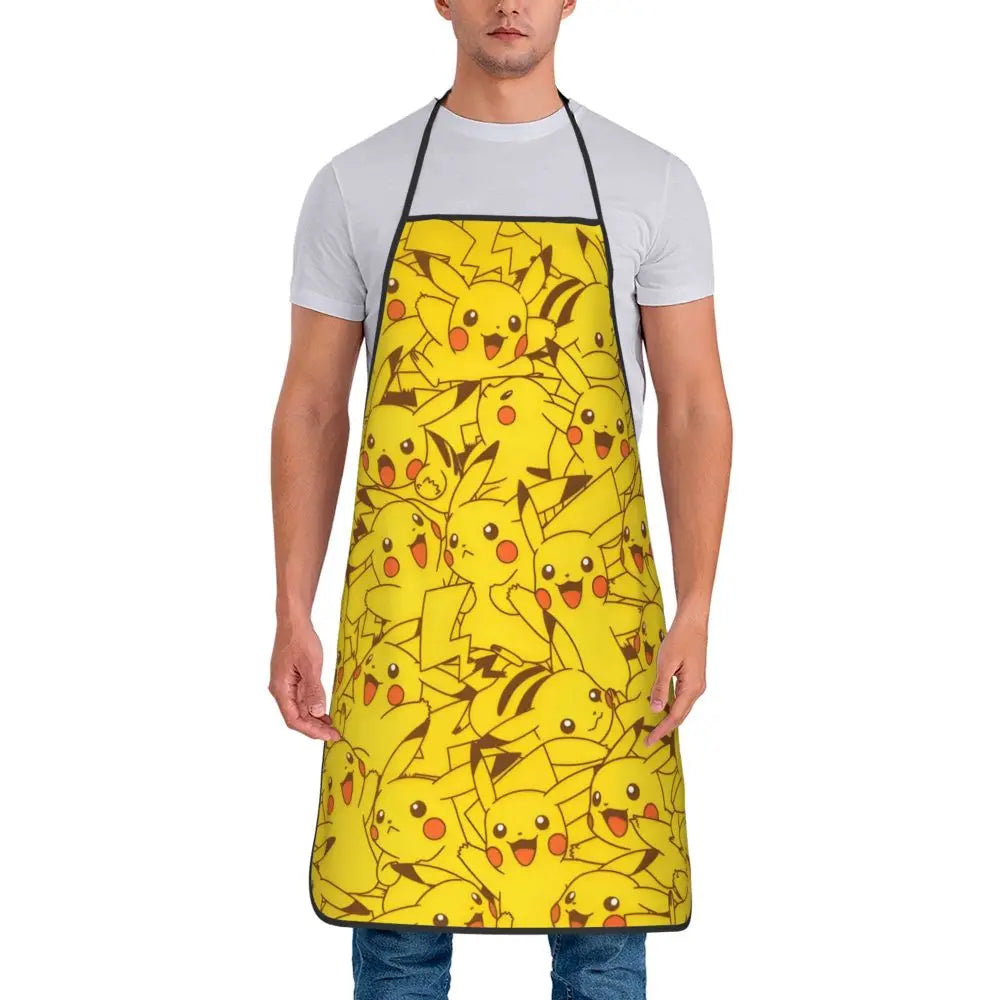 Lightweight Non-Woven Fabric Bib Apron for Cleaning