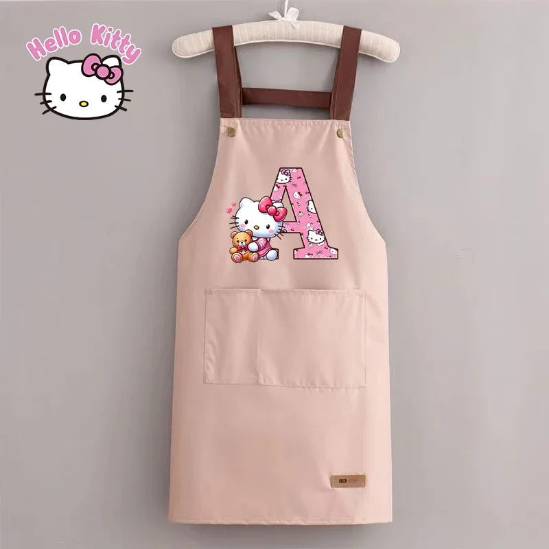 Hello Kitty Sleeveless Bib Apron for Adults