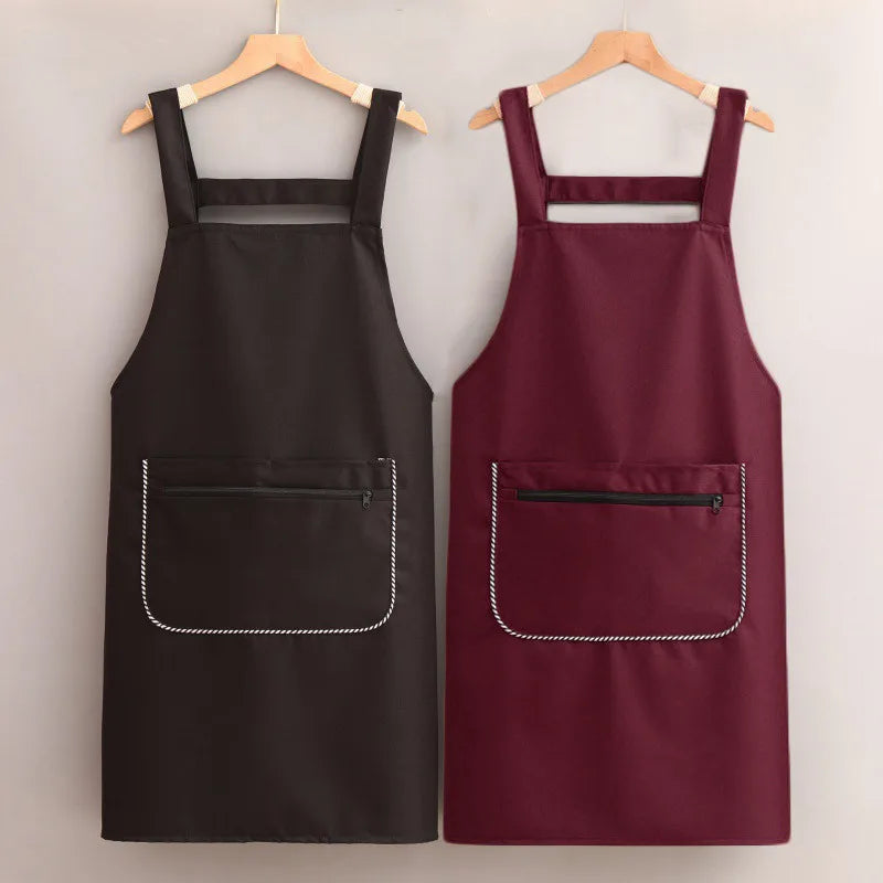 Waterproof Canvas Waist Apron for Cleaning
