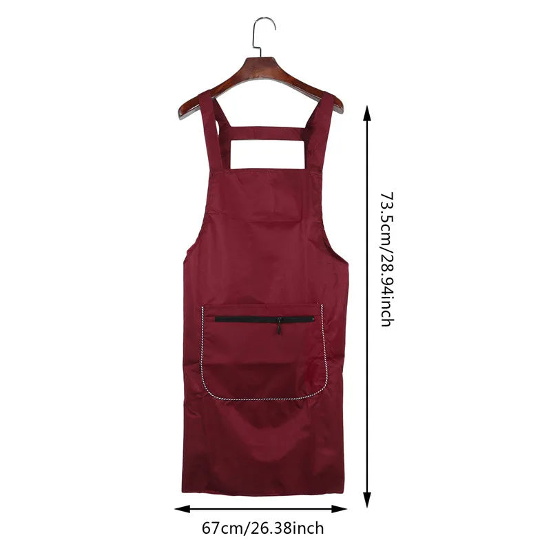 Waterproof Canvas Waist Apron for Cleaning