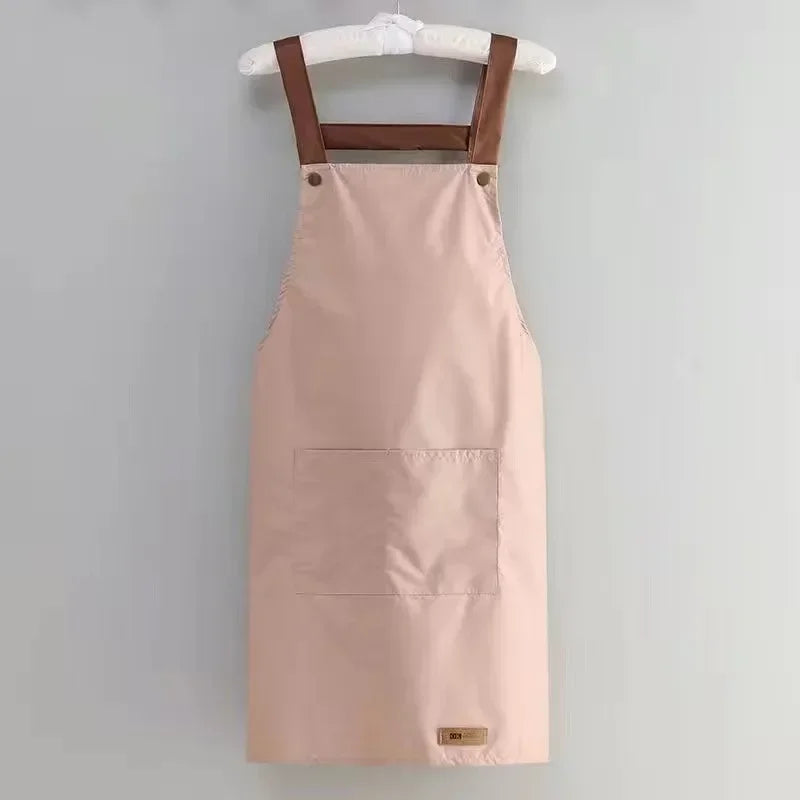 Cotton Knit Brief Sleeveless Apron