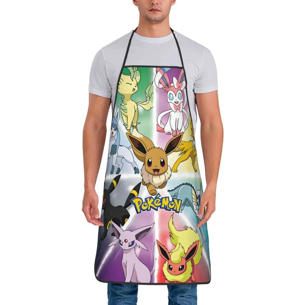 Lightweight Non-Woven Fabric Bib Apron for Cleaning