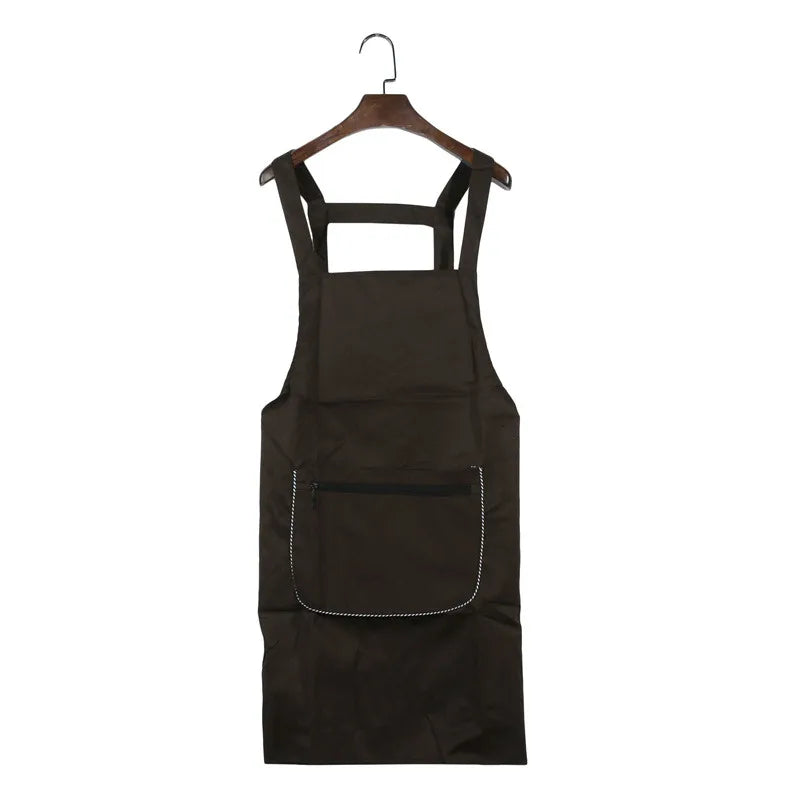 Waterproof Canvas Waist Apron for Cleaning