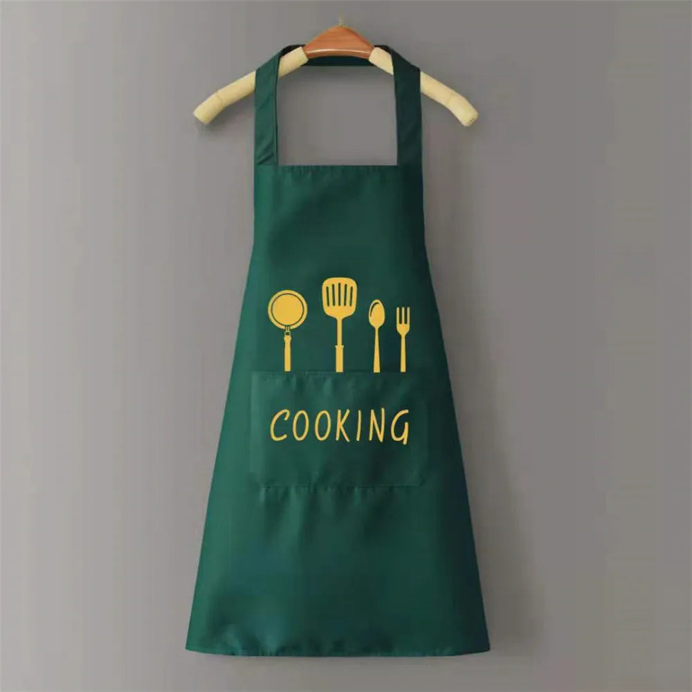 Cotton Knit Brief Sleeveless Apron for Sanitary Use