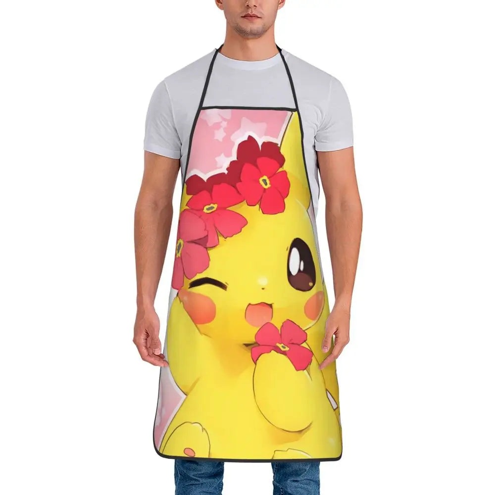 Lightweight Non-Woven Fabric Bib Apron for Cleaning