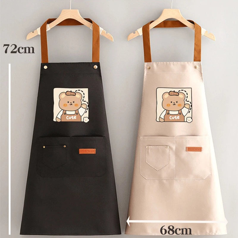 Cotton Knit Brief Sleeveless Apron for Sanitary Use