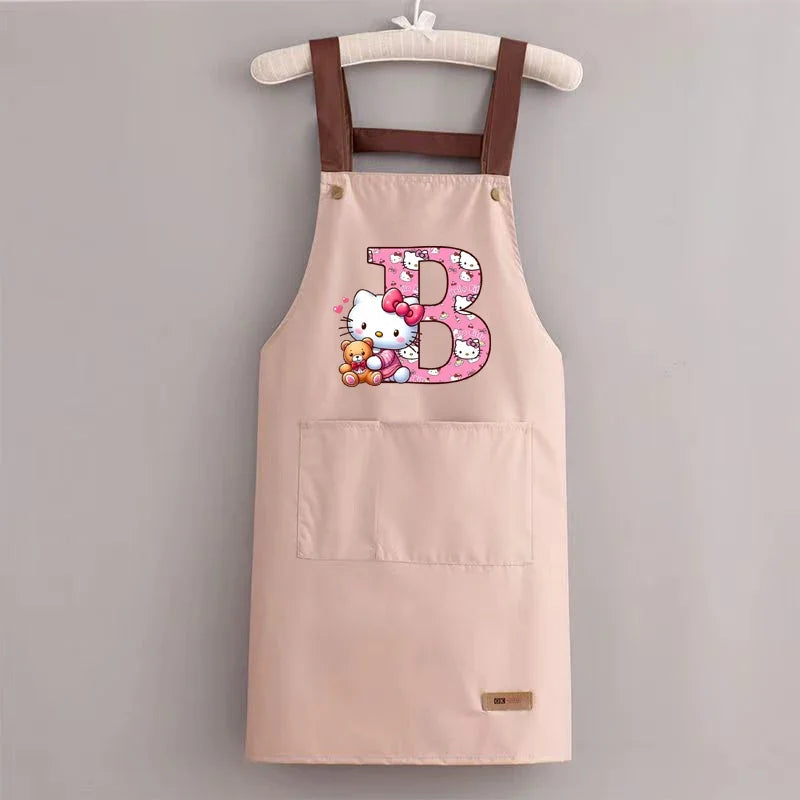 Hello Kitty Sleeveless Bib Apron for Adults