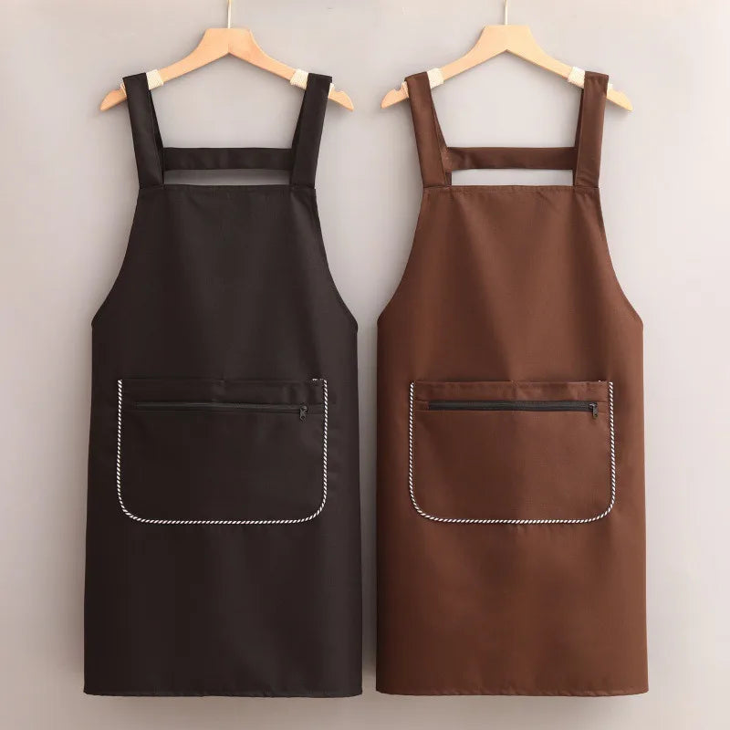 Waterproof Canvas Waist Apron for Cleaning