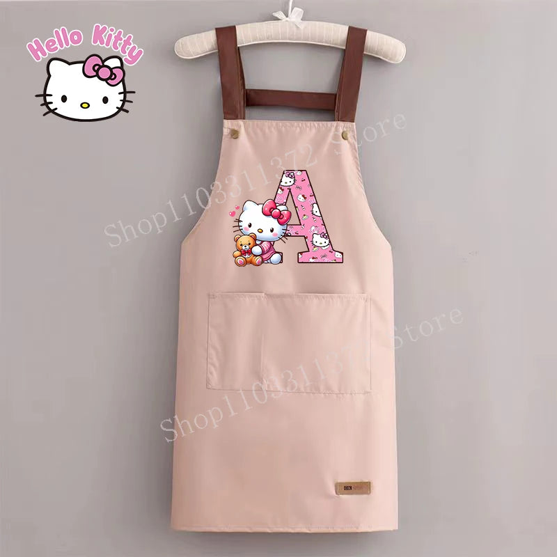 Hello Kitty Sleeveless Bib Apron for Adults