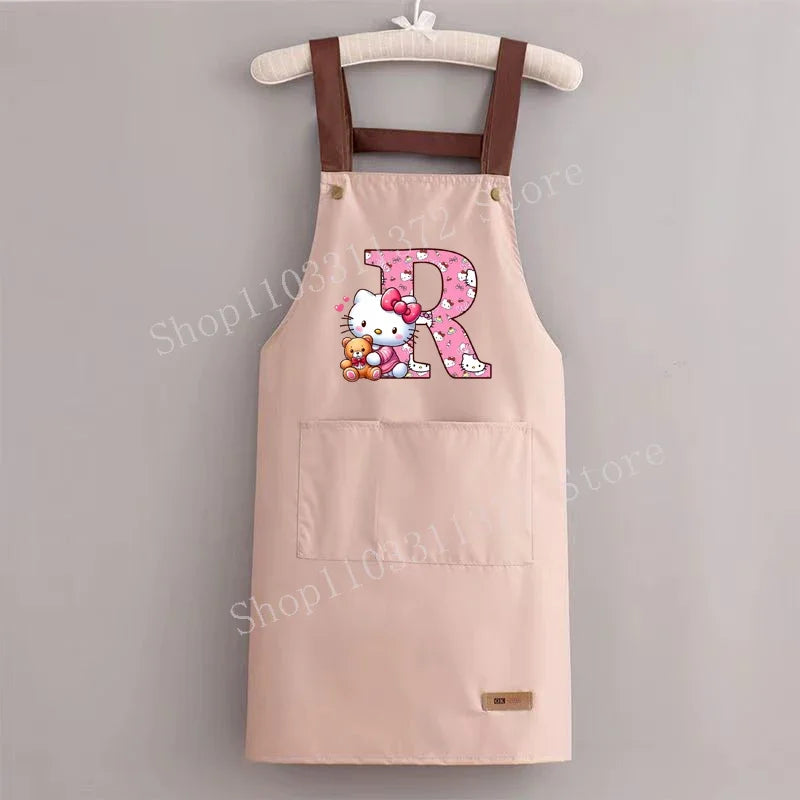 Hello Kitty Sleeveless Bib Apron for Adults