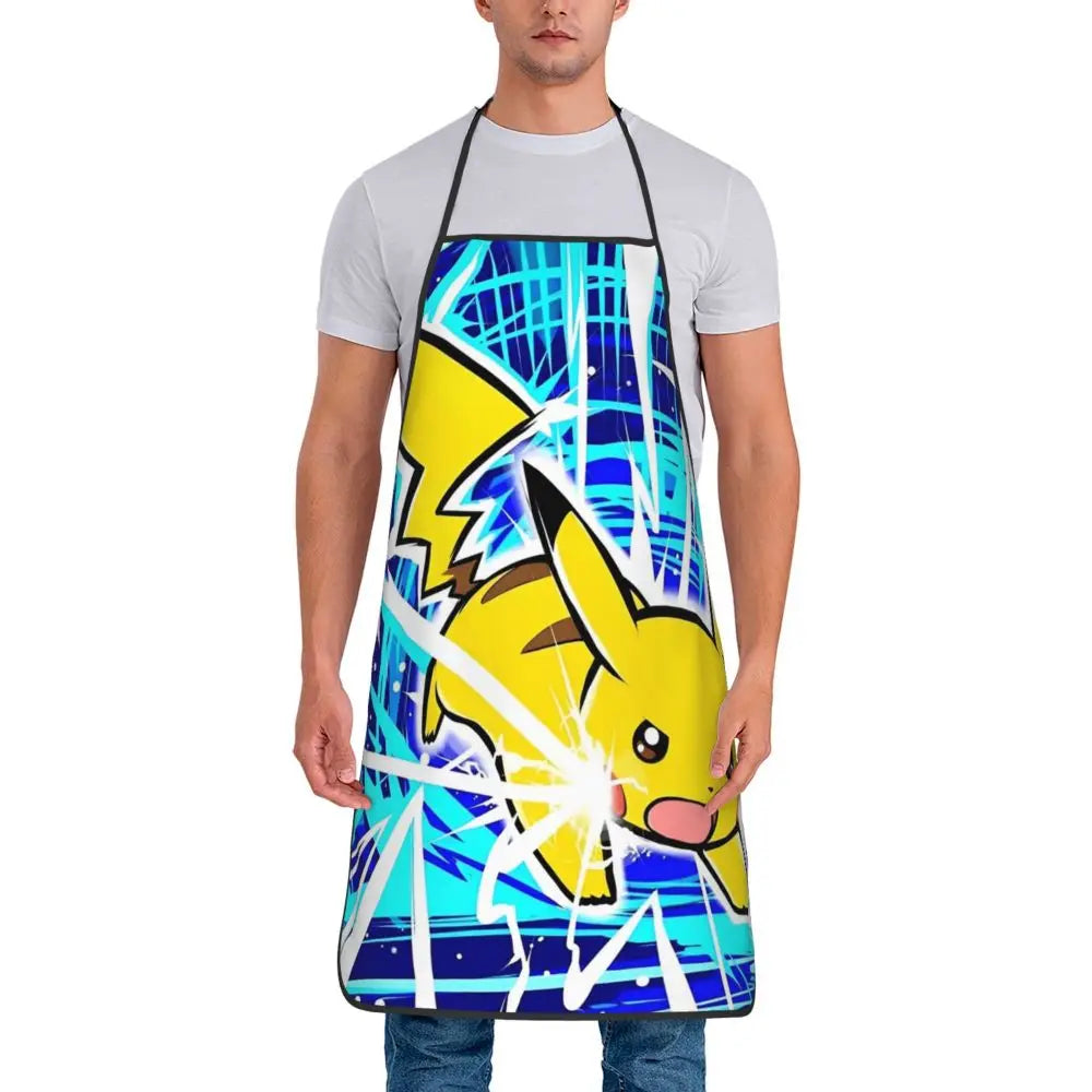 Lightweight Non-Woven Fabric Bib Apron for Cleaning