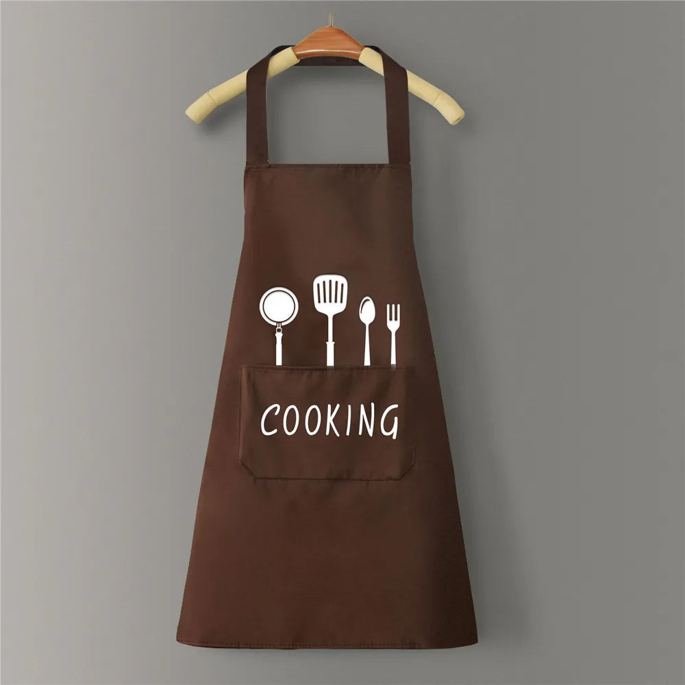 Cotton Knit Brief Sleeveless Apron for Sanitary Use
