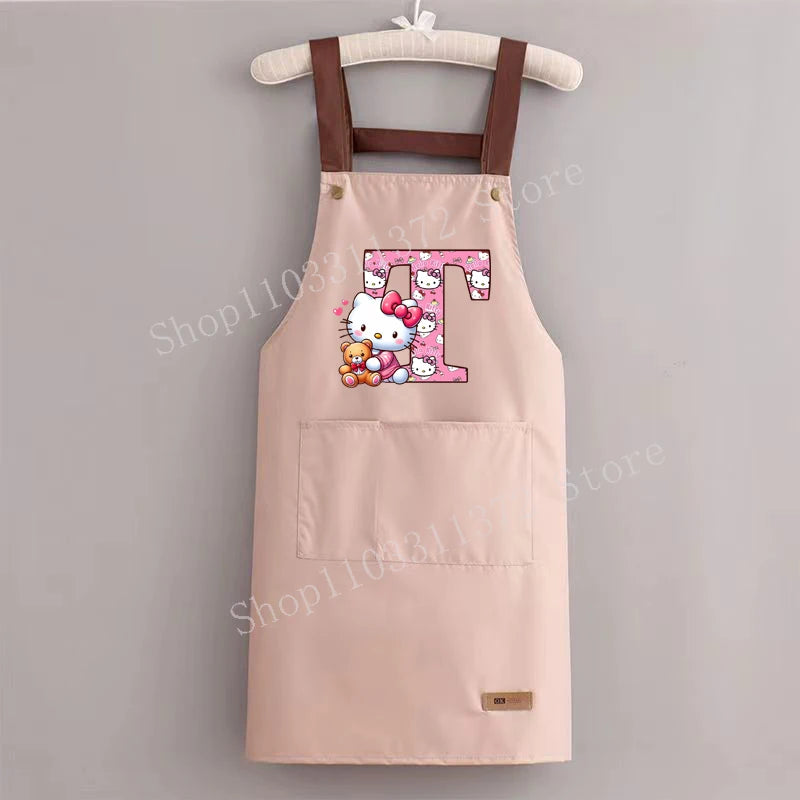 Hello Kitty Sleeveless Bib Apron for Adults