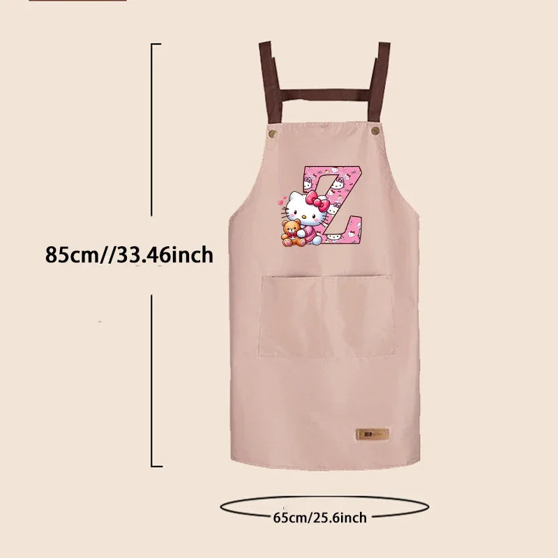 Hello Kitty Sleeveless Bib Apron for Adults