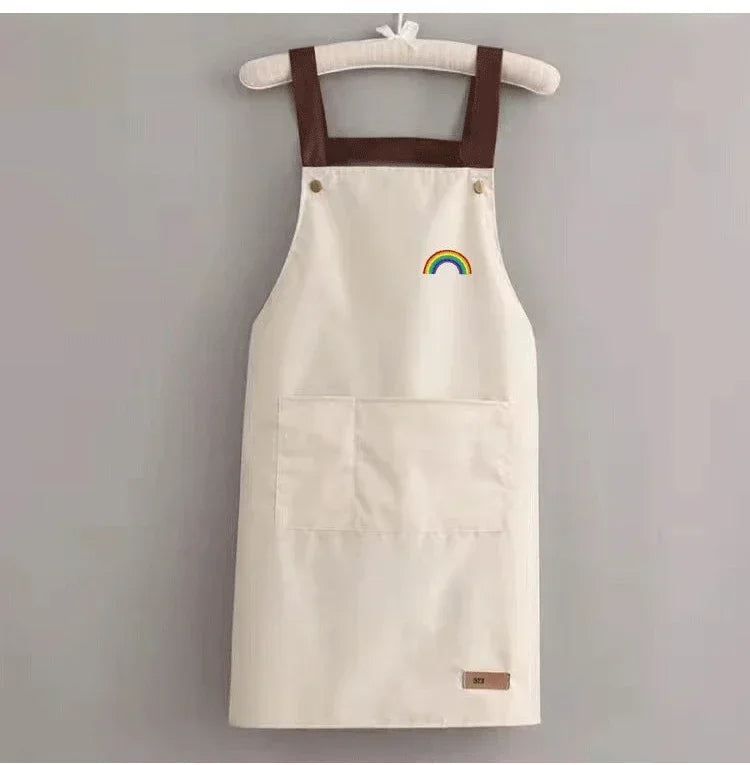 Cotton Knit Brief Sleeveless Apron