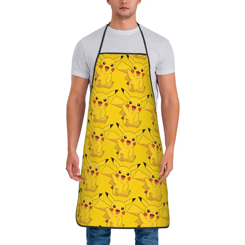 Lightweight Non-Woven Fabric Bib Apron for Cleaning